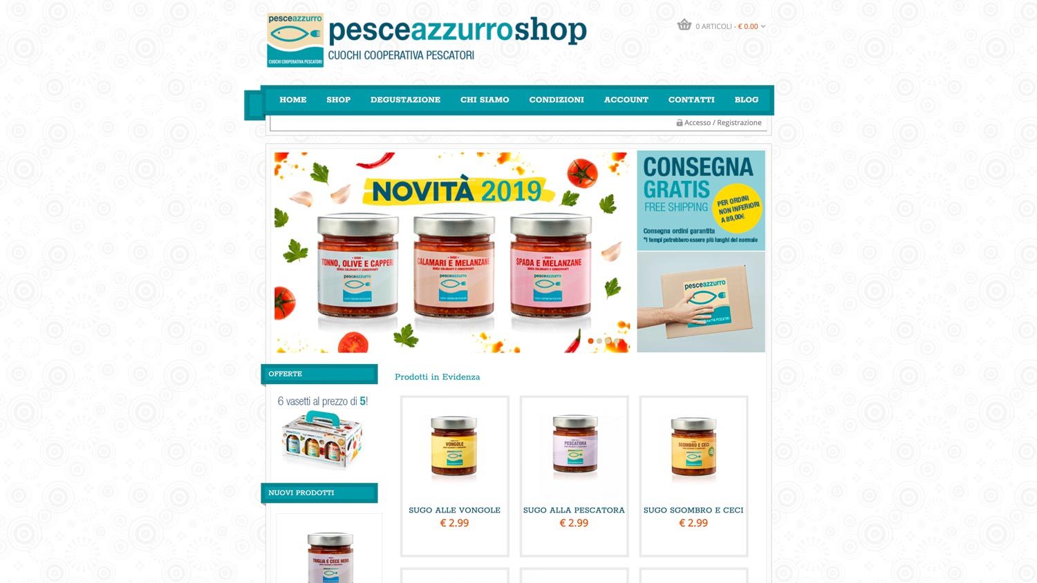 Pesceazzurro shop