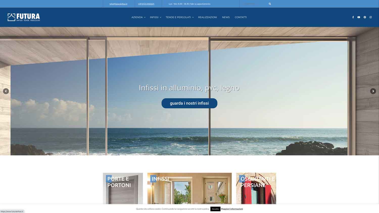 sito web futura infissi